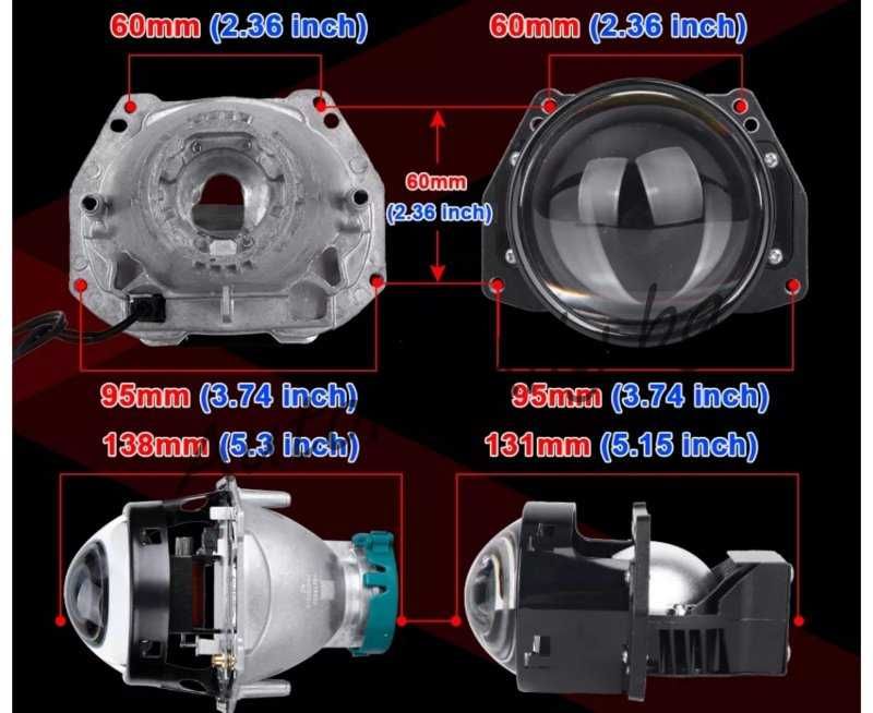 Ново! Bi-LED лупи за вграждане 3.0inc 20 000lm 110W