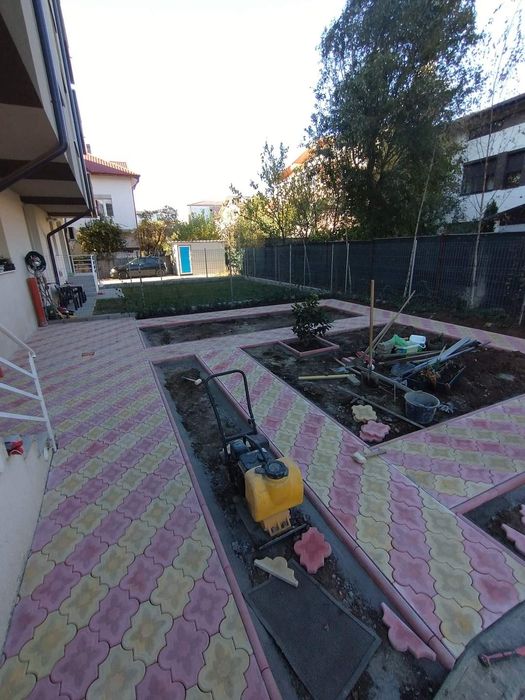 Fabrica de pavaje prețuri de la 39lei mp pavele model 40x40 Montaj