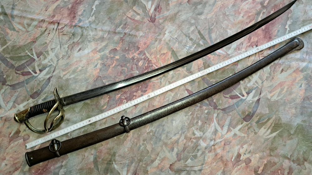 Sabie cavalerie model 1880 francez