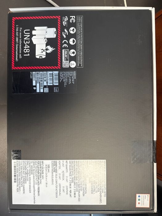 De vânzare laptop ASUS GU603VV