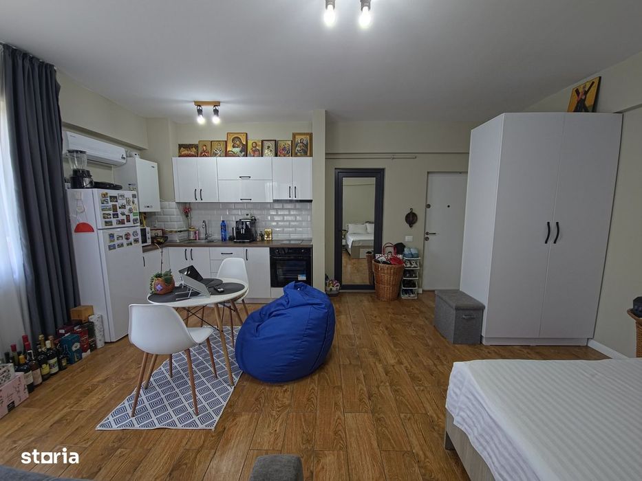 Garsoniera moderna de vanzare  IBO Residence  Terasa generoasa