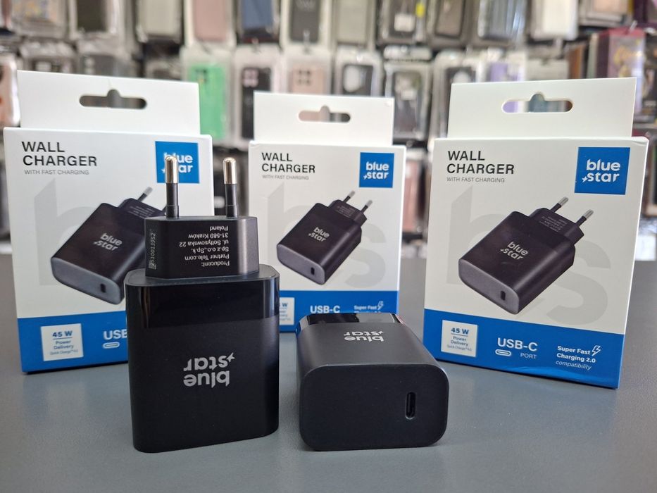 Супер бързо зарядно 45W Fast Charge за S22 Ultra S23 Ultra