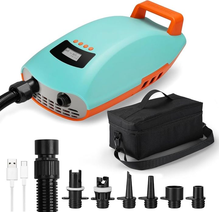 Акумулаторна помпа за SUP Падълборд Seawolf S20Li 9000 mAh