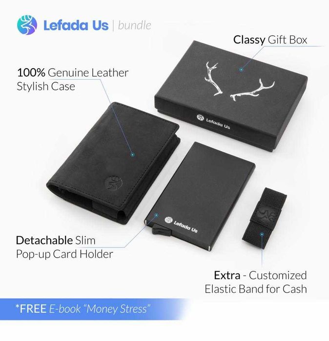 Port card din piele