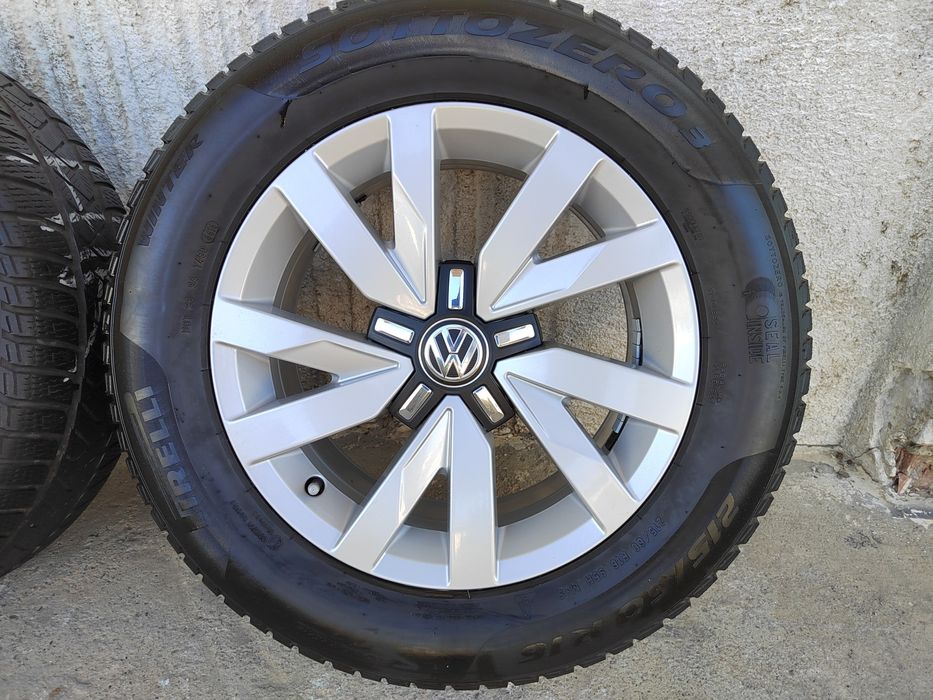 26) Jante R16 5x112 vw Passat B8 Touran Golf Anvelope 215 60 16