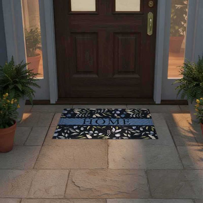 Постелка изтривалка HOME 75 × 45 см – противоплъзгаща