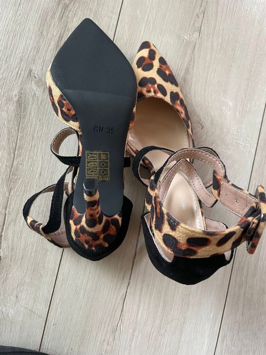 ЧИСТО НОВИ елегантни обувки №36 – удобен ток!