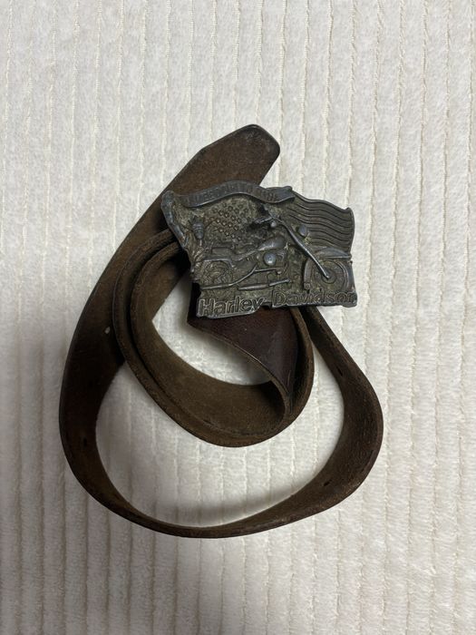 Кожен колан Harley Davidson