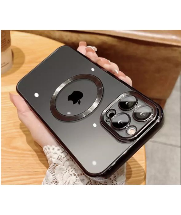 Iphone 14/15/16E/17/PRO/MAX/PLUS Husa TPU 0.2 Luxury Incarcare Magsafe