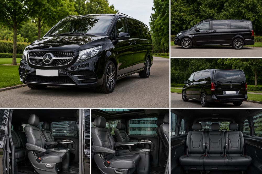 Mercedes Benz V-класс с водителем
