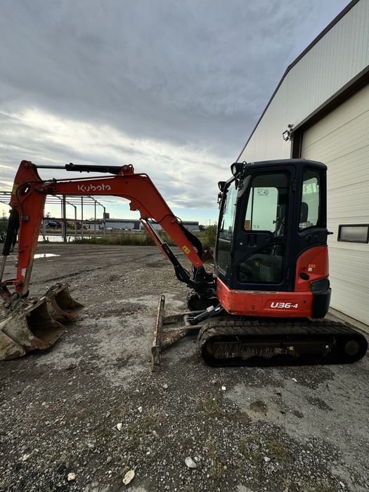 Vand sau inchiriez miniexcavator 3.9 tone si basculanta 7.5 tone