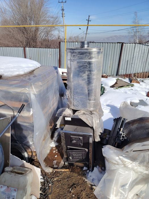 Печь банная новая