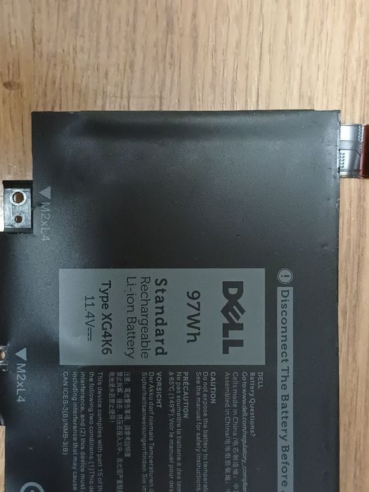 Baterie Dell  XG4K6 pentru Dell XPS 9700 9720 etc