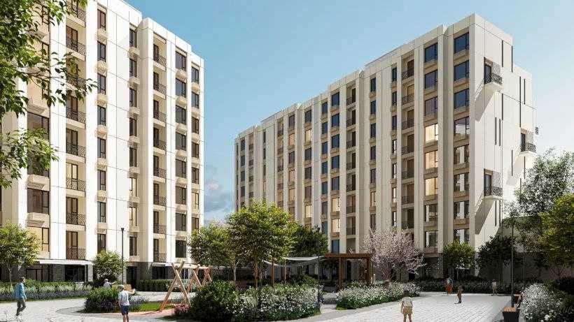 ЖК Sado 2/4/9 квартира 41м2 коробка продается успейте купить: Яшнабад