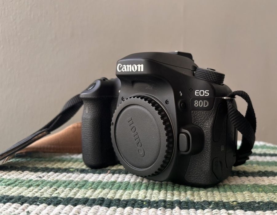 Canon EOS 80D комплект с 4 обектива