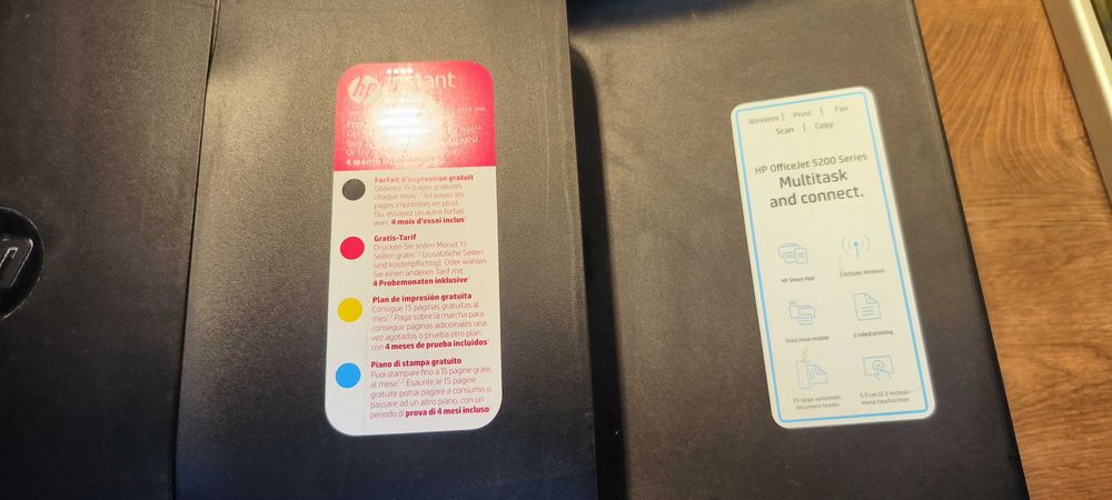 HP OfficeJet 5230 цветен принтер със скенер