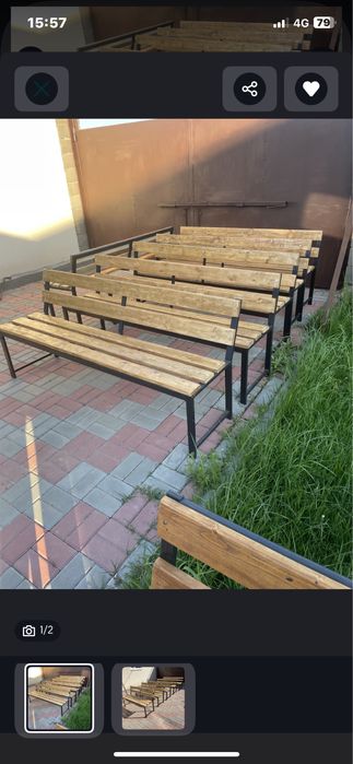 Скамейки лавочки