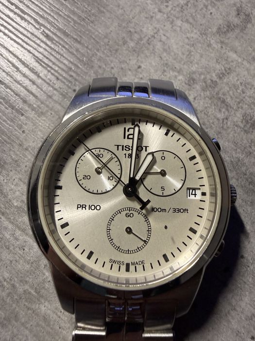 Vând ceas Tissot PR100 Chronograph — Swiss Made, brățară originală