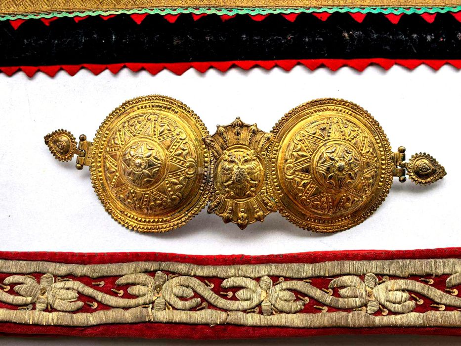 Пафти . Егейска Македония  сребро, живачна позлата