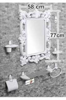 Набор декоративных овальных зеркал 7в1