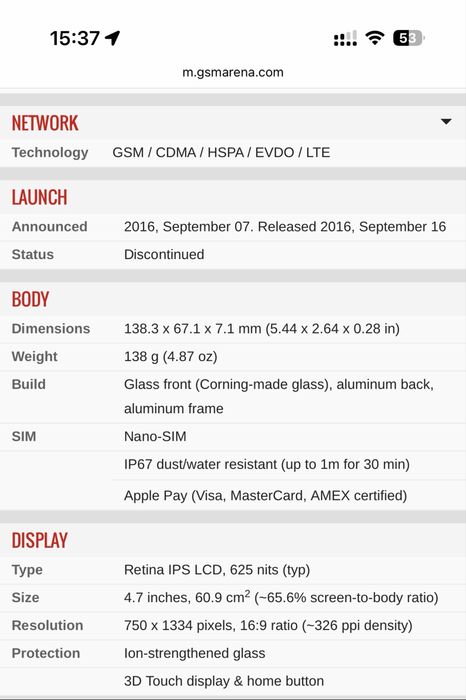 IPhone 7 128 GB Roz-Gold