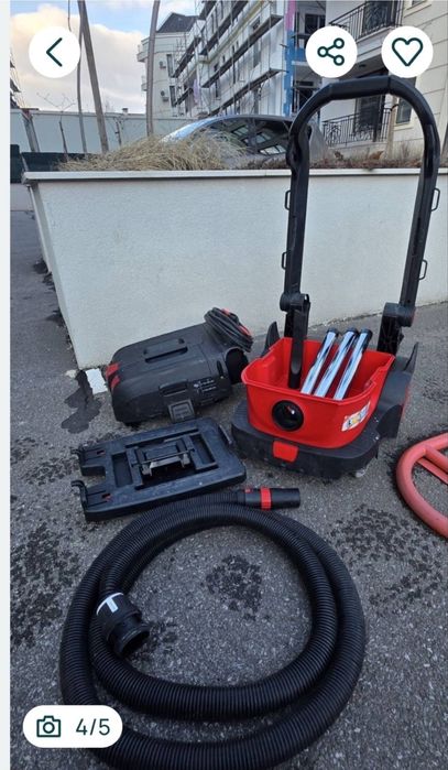 Индустриална прахосмукачка Wurth master hws 15-l