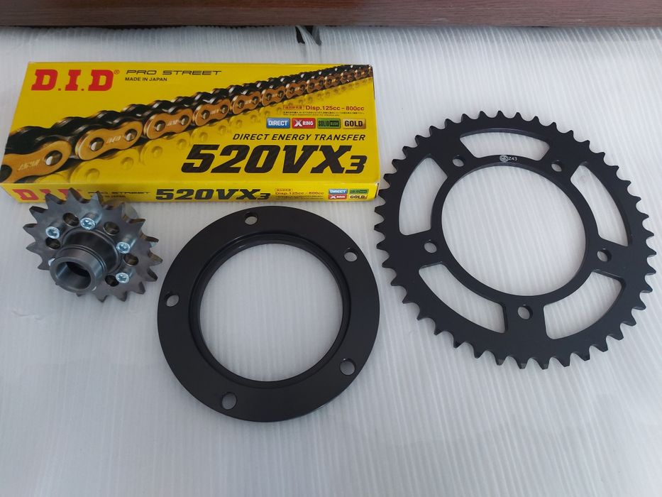 Пиньони и верига за T-max530 (2012-2016)