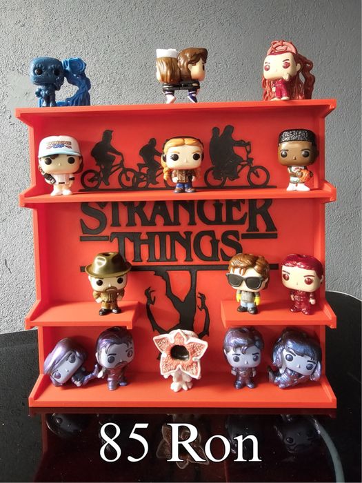 Box / Suport pentru figurine Kinder Joy – Stranger Things (print 3D)