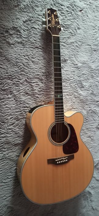 Takamine GJ72 Chitara Electro Acustica Lemn Masiv Solid Sitka Spruce + Flamed Maple