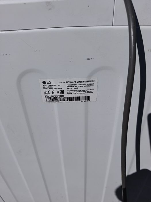 LG mașina de spălat rufe 9 kg(defectă) componente