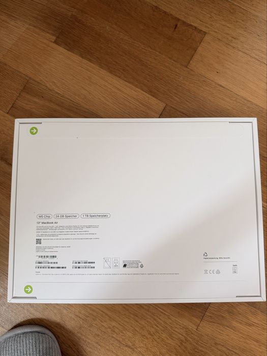 MacBook Air 13, M5, nou, 1TB, 24GB
