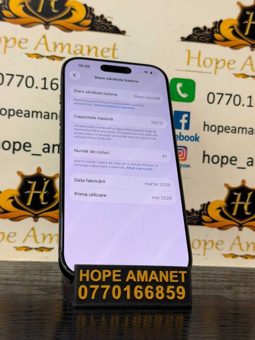 Hope Amanet P10/iPHONE 17 256 GB