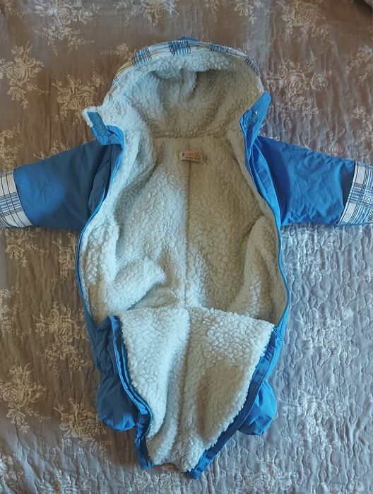 Salopeta / combinezon iarnă bebelusi baieti