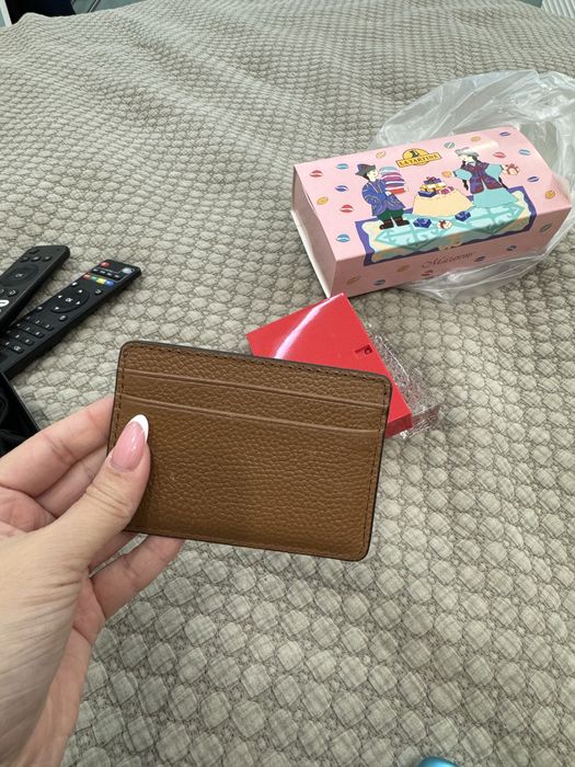 Картхолдер MK в цвете кэмэл оригинал