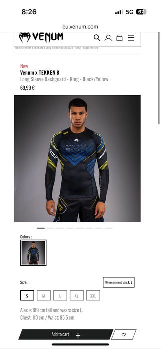 Venum Rashguard original