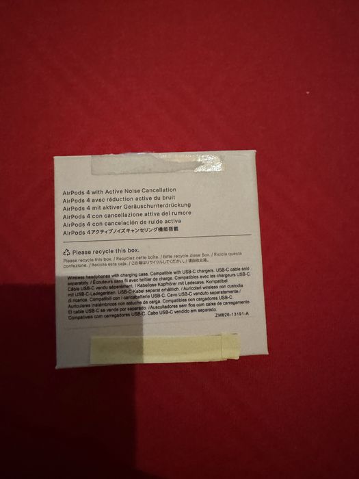 Casti Apple Airpods 4 ANC