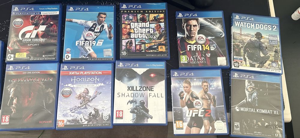Игры на пс4.