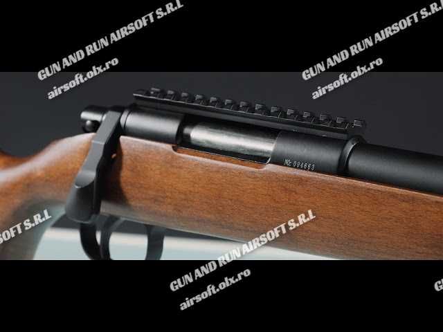 Pusca Cu Luneta ~VARIANTA PRO~ Puternica Airsoft SNIPER AWP Pistol