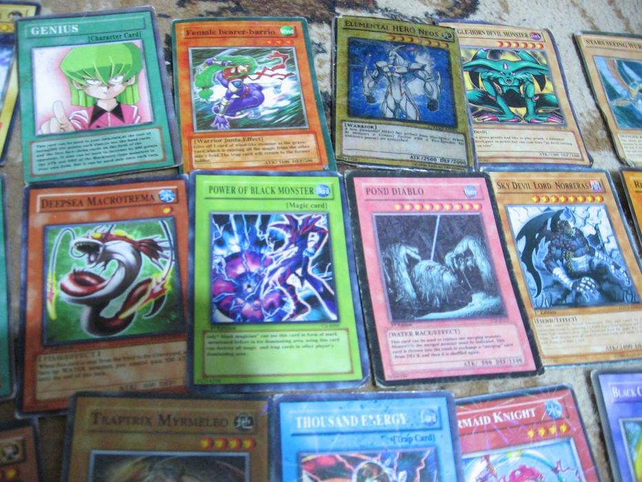 Колекция 74 редки yu-gi-oh карти за игра