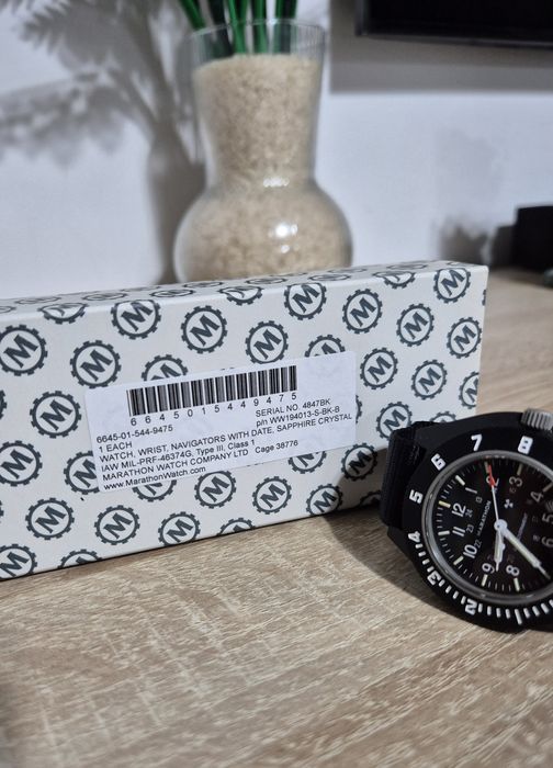 Ceas Marathon Pilot’s Navigator 41mm CeraShell Quartz NAV-D - IMPECABIL