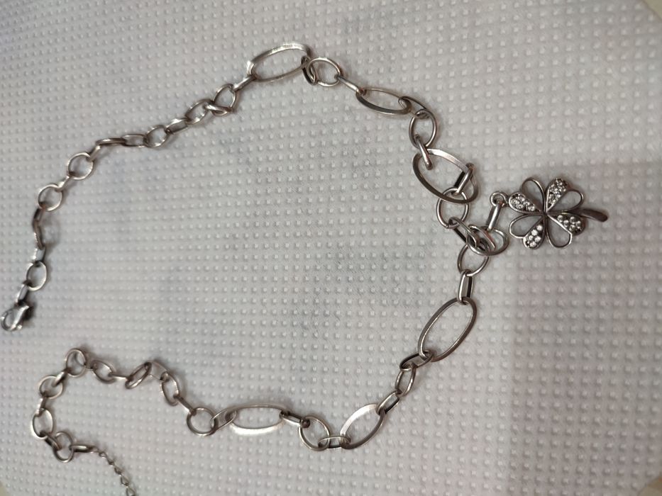 Сребърен ланец, сребърно колие