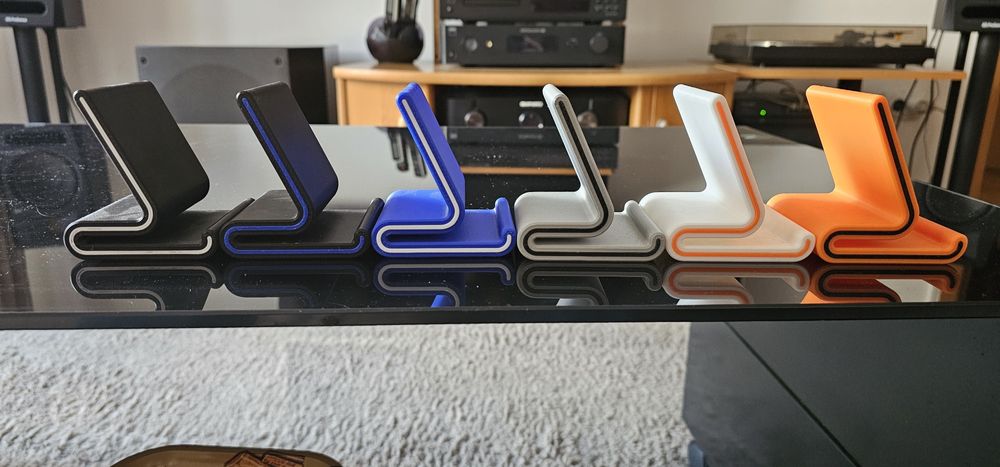 Suport telefon bicolor