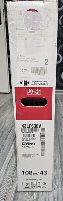Lg Led Smart Tv  43инча