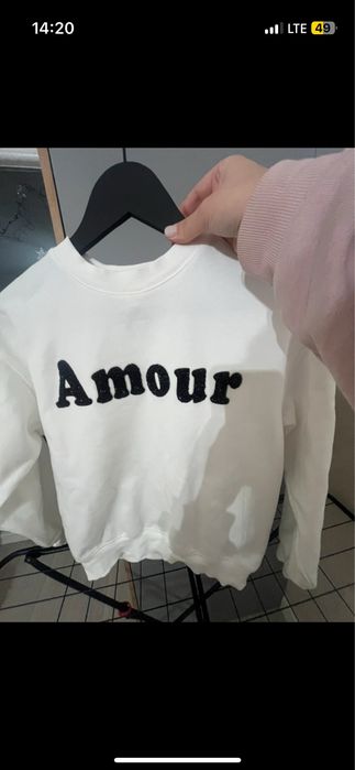 Hanorac alb H&M