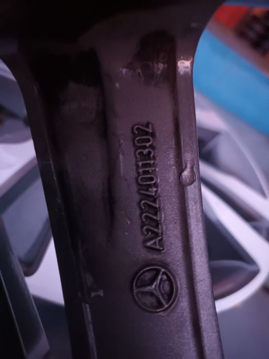 1 o janta aliaj 5x112 R19 originală  mercedes S-Class w222 senzori