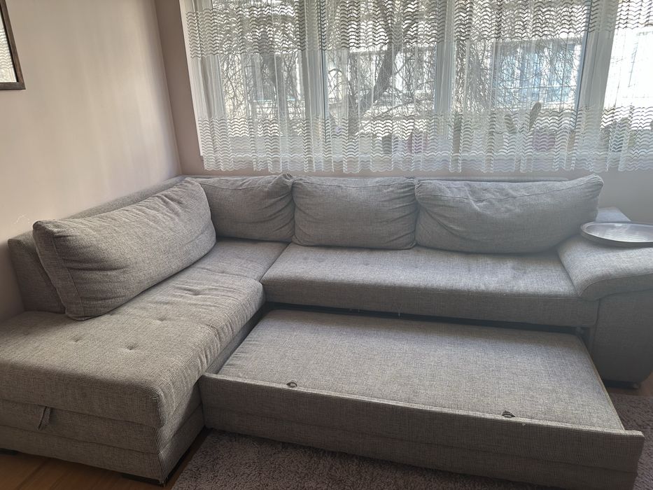 Ъглов Диван с функция за сън