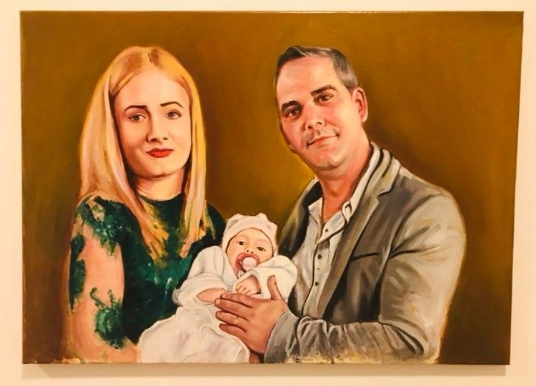 Portrete la comandă după fotografie – tablou personalizat, cadou unic