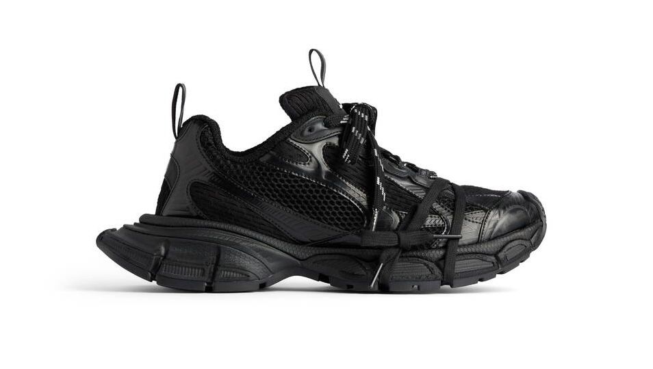 Balenciaga 3XL Panelled Sneakers black