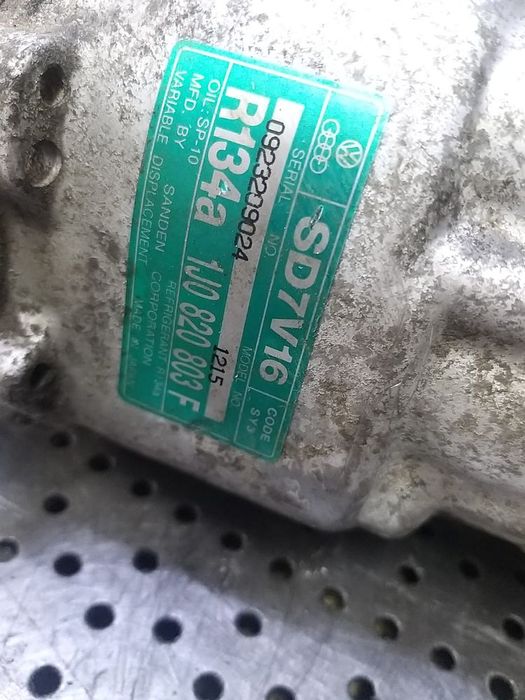 Compresor clima ac 1.9 tdi vw golf 4 1j 1j0820803f
