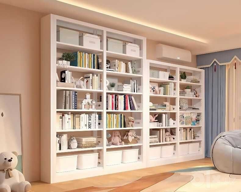 Металлический книжный стеллаж | Metall kitob javoni